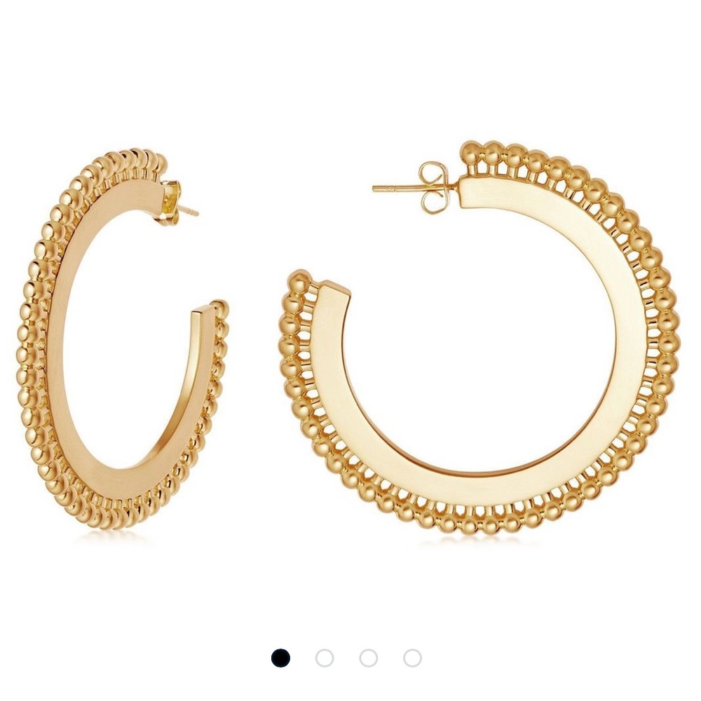 Missoma Gold Large Zenyu Hoops